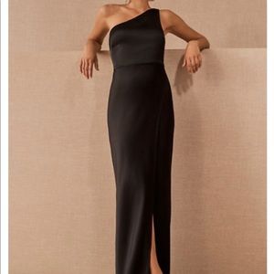 BHLDN Dylan Satin Charmeuse Maxi Dress